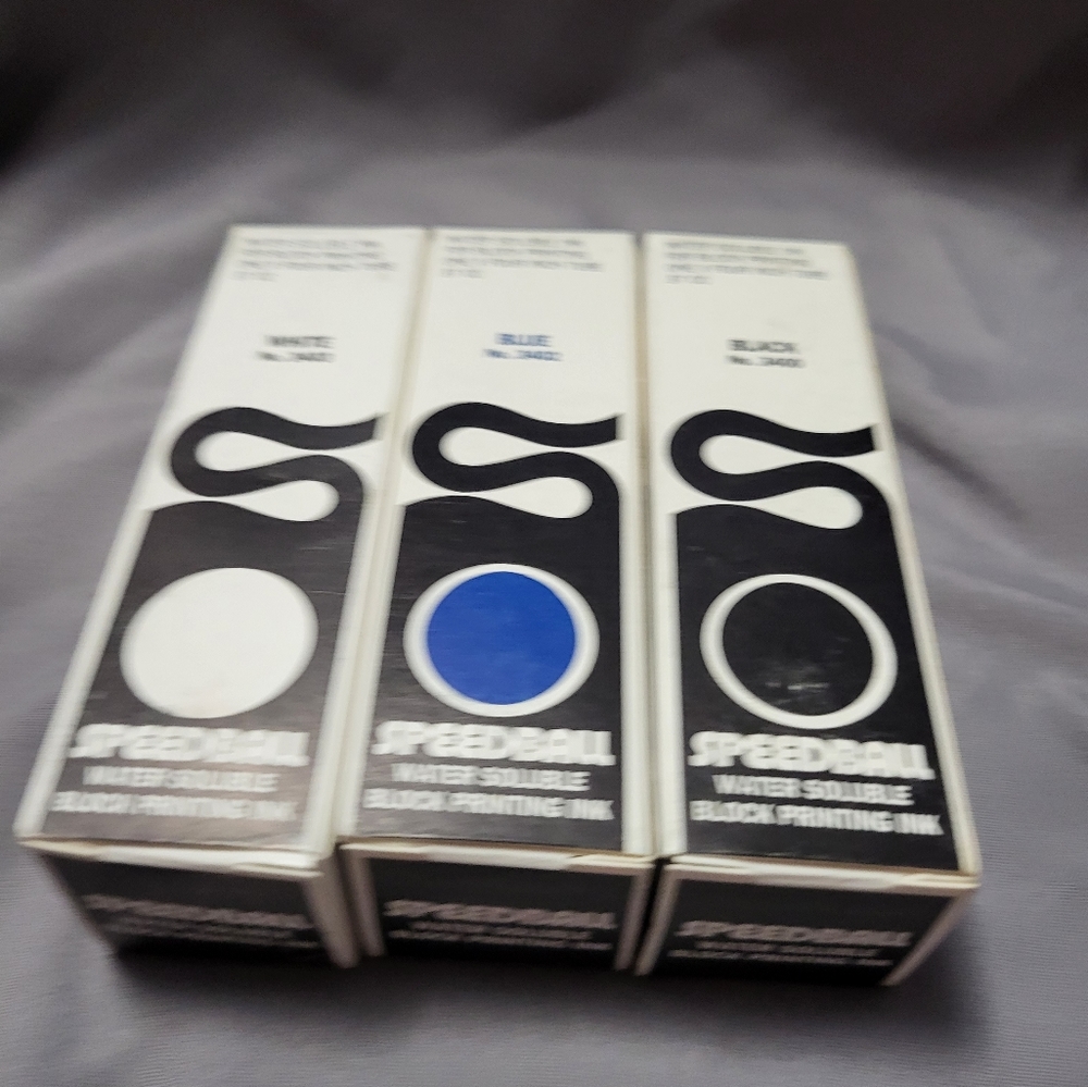 3 tubes of ink